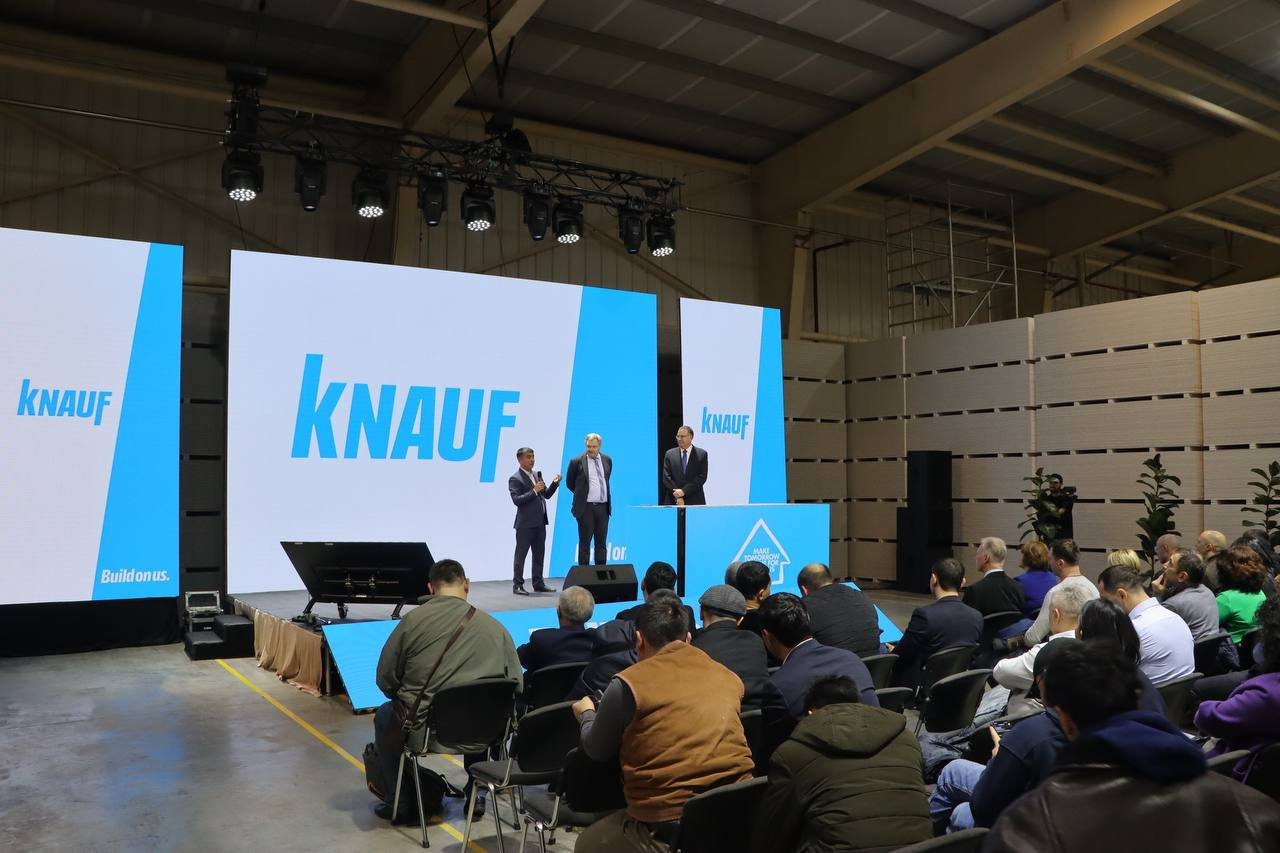“KNAUF” Бухорода қуёш электр станциясини ишга туширди.
